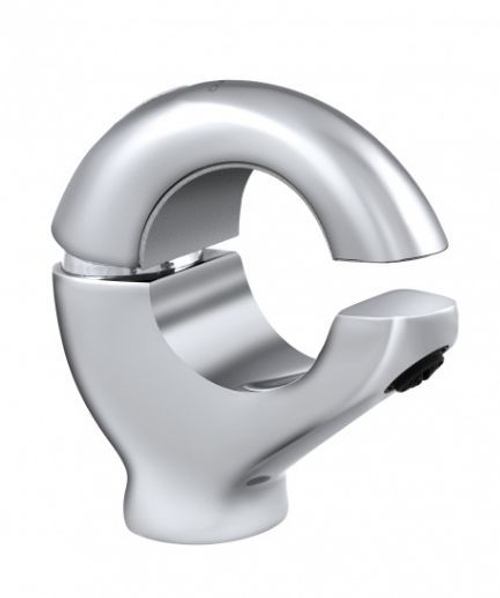 СЛ-ОД-С10 Смеситель для умывальника с литым  изливом, одноручный. С10