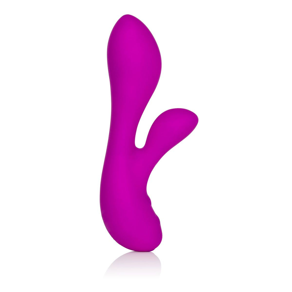 Перезаряжаемый фиолетовый вибромассажер Vr3 - 16,5 см. (Цвет: фиолетовый)