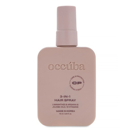 Occuba 3в1 Несмываемый спрей-кондиционер 90мл идеальное расчесывание, сияние и блеск ухоженных волос