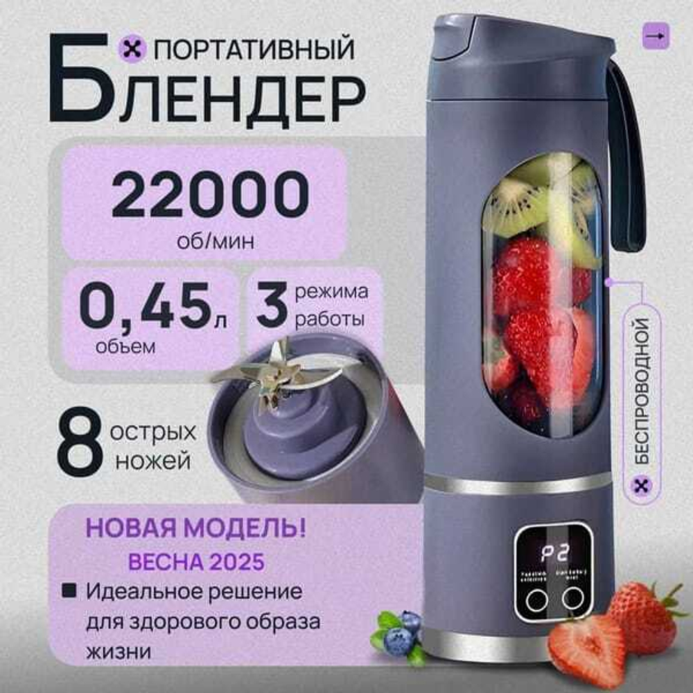 Портативный беспроводной блендер