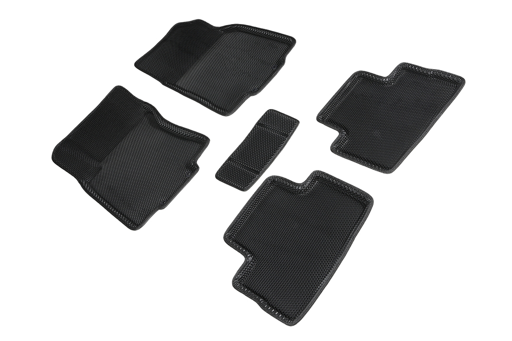Коврики EVA 3D соты для Nissan Qashqai II (Российская сборка) 2016-н.в., Seintex.95211