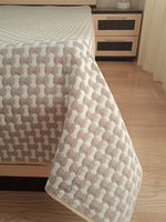 Покрывало жаккардовое двухстороннее Нежность 299-16 беж. евро (240х200)