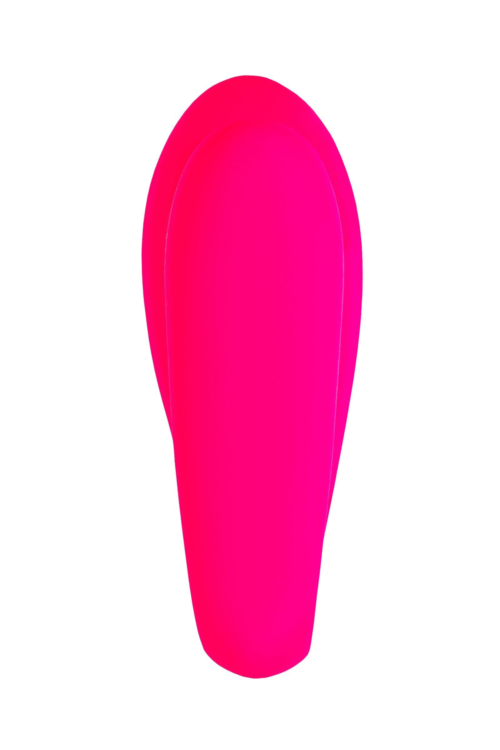 Розовый вибратор для пар Prawno с пультом ДУ (Цвет: розовый)