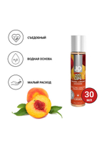 Съедобный лубрикант Персик JO H2O Lubricant 30 мл