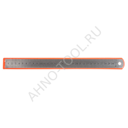 Линейка металлическая двусторонняя  300мм ГОСРЕЕСТР 89148-23 ТОЧИНТЕХ (с поверкой)