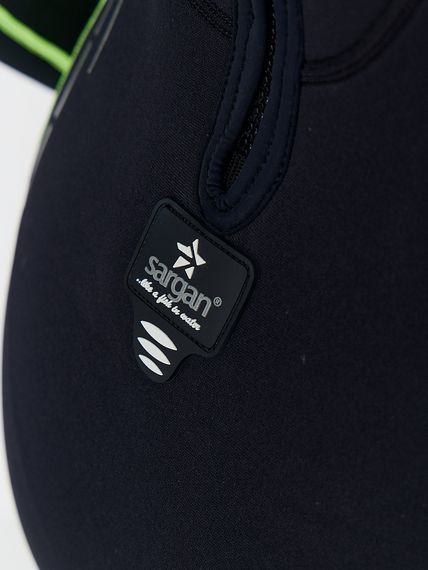 Гидрокостюм Sargan Nero 2.0 Long lady 2 мм черно-желтый