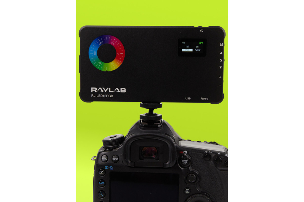 Осветитель светодиодный Raylab RL-LED12RGB 2500-9000К