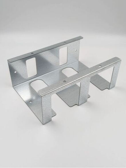 Держатель для шуруповерта на 2 секции, оцинкованная сталь