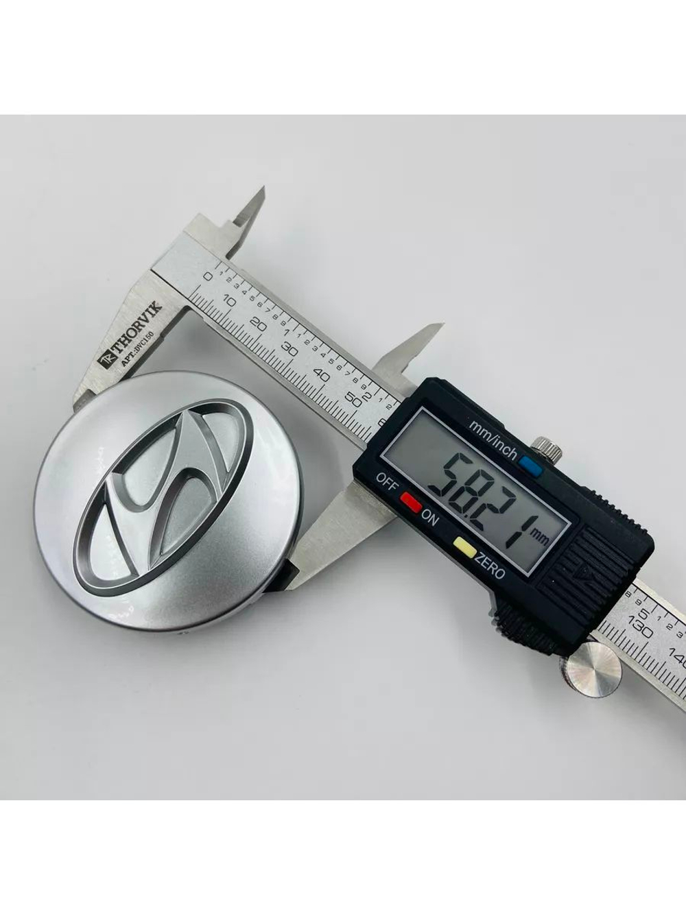 Колпачки на литые диски с эмблемой Hyundai 61 мм 4 шт