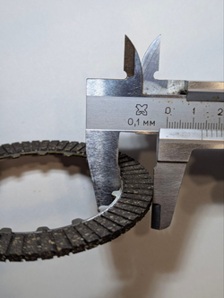 Диск сцепления 154FMI 125см3 (компл=3шт)