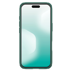 Чехол зеленого цвета (Dark Green) от Nillkin для смартфона iPhone 17 Pro Max, серия Super Frosted Shield Pro