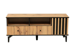 Тумба под ТВ Либерти 51.06 (опора h150) Дуб вотан/Черный