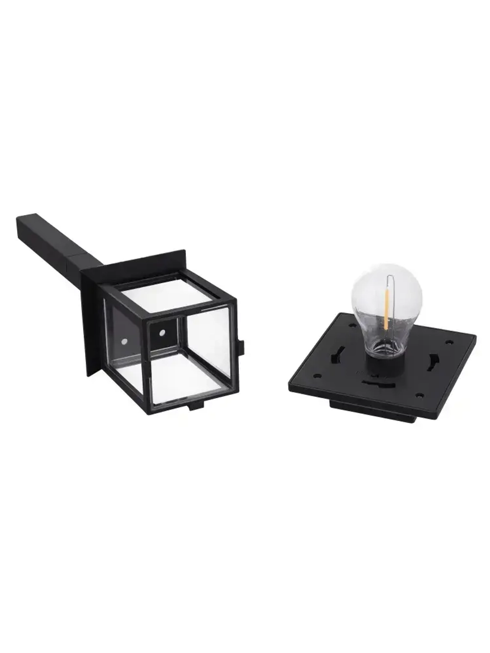 Фонарь уличный светильник на солнечной батарее садовый ЕВРОГАРАНТ 1штука 40см