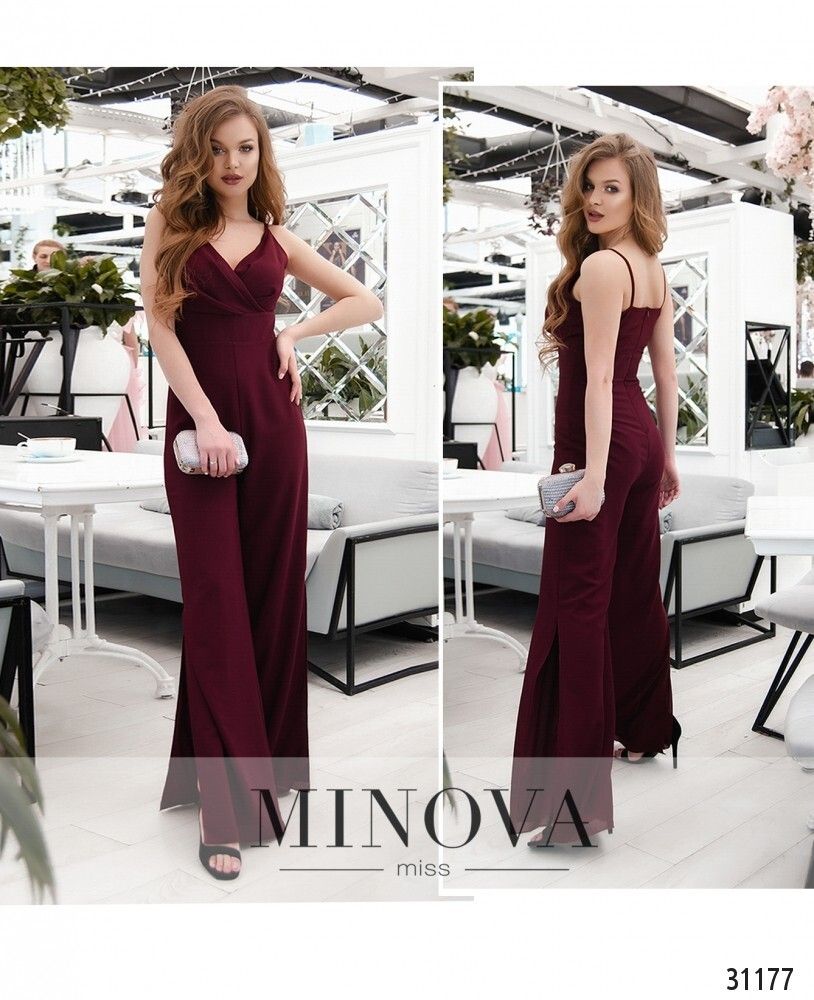 Комбинезон 4005-бургунди Minova