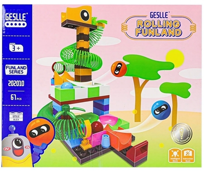 Конструктор сборный "Страна пружиния №9" (67эл.) (28×5.5×23) (Арт. Y843259)