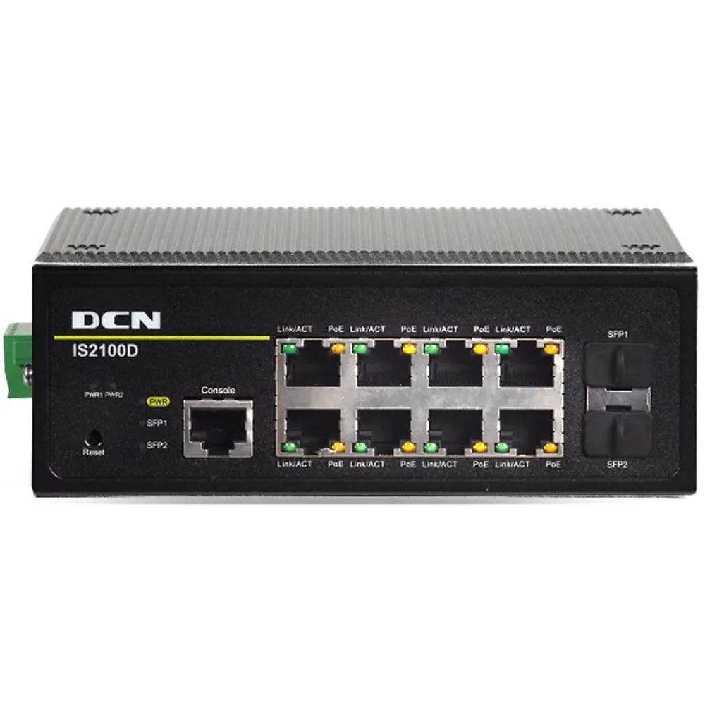 Коммутатор (свитч) DCN IS2100D-2GF8TX-P(R2)