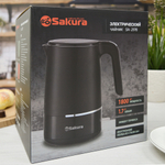 Чайник электрический 1,7л SA-2176BK черный