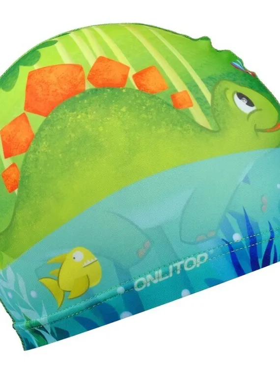 Набор для плавания детский «Динозаврик»: шапочка+очки для плавания+мешок, обхват 46-52 см