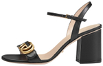 GUCCI Marmont 75mm Leather Sandals