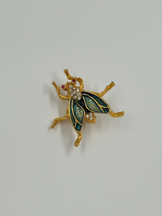 Брошь Муха