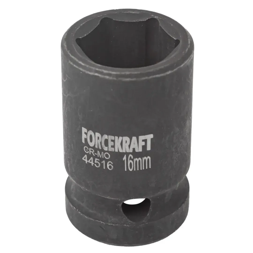 Головка ударная 16мм (6гр.),1/2'' FORCEKRAFT FK-44516