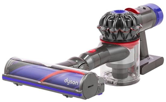 Пылесос Dyson V8 Animal+, серый/фиолетовый
