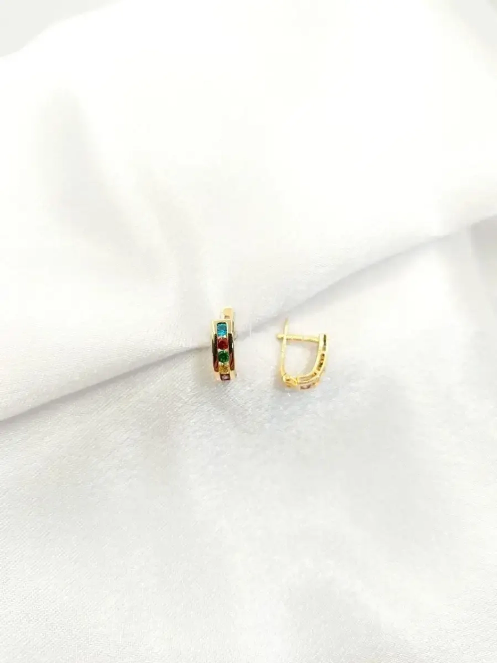 Золотые детские серьги