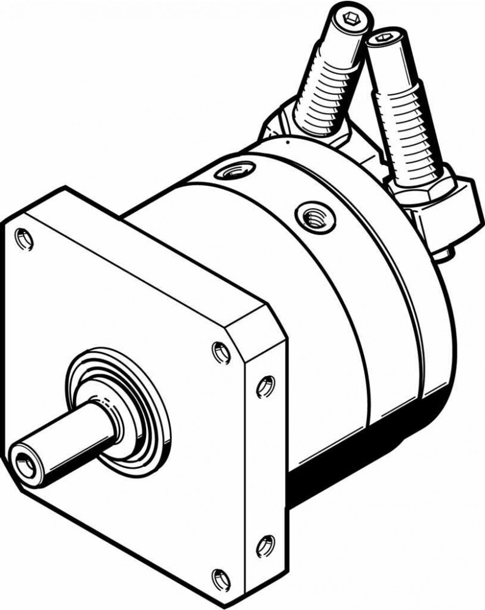 DSM-T-25-270-CC-A-B Неполноповоротный привод