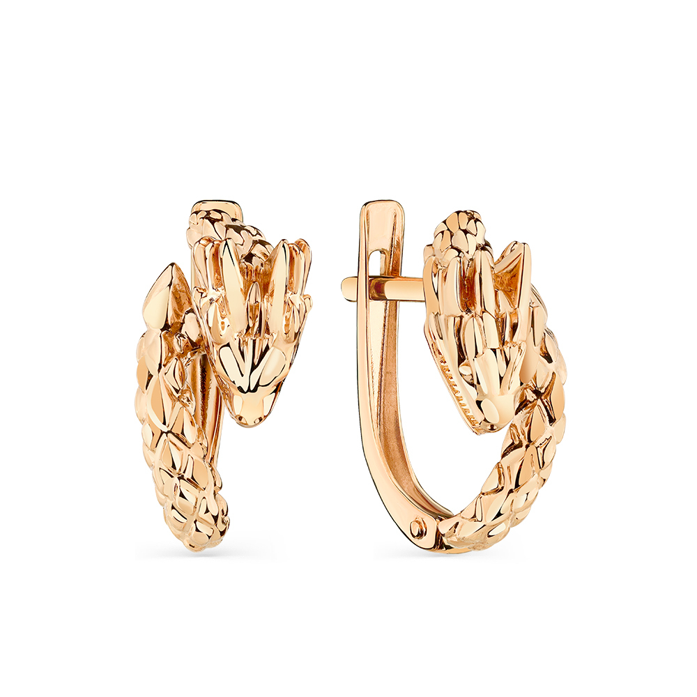 Серьги из золота 585 пробы
