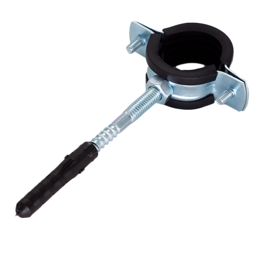 Хомут сантех.с рез.+дюб. 1 1/4" (38-43)