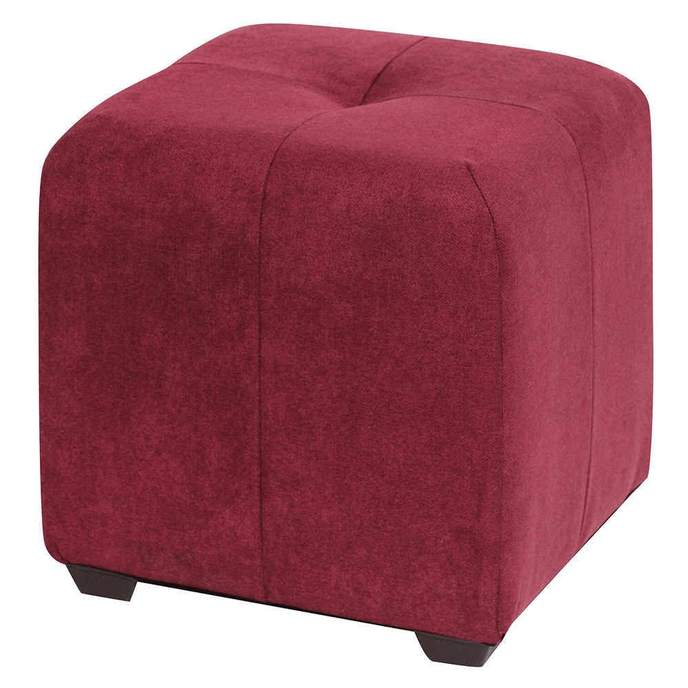 Пуф Николь Бордовый Велюр