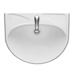 УМЫВАЛЬНИК SANTERI ВЕСТ С ПЕРЕЛИВОМ БЕЛЫЙ 15025