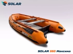 Лодка надувная моторная solar-350 к (максима)