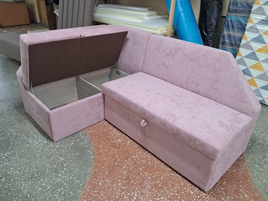 Диван кухонный угловой КЕННЕТ со спальным местом левый