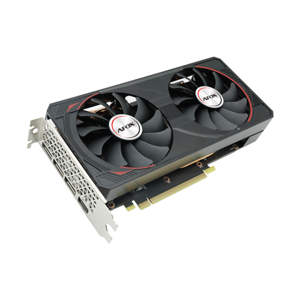 Видеокарта AFOX NVIDIA GeForce RTX3070, 8Гб GDDR6, 256 бит, Retail, PCIe4.0, 2xFAN, 2-SLOT, 220Вт, LHR, HDMI, 3xDP (AF3070-8192D6H4)