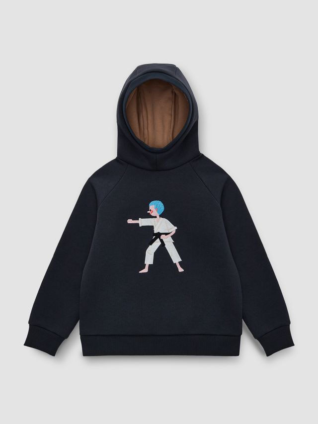 Худи графит ЕДИНОБОРСТВА