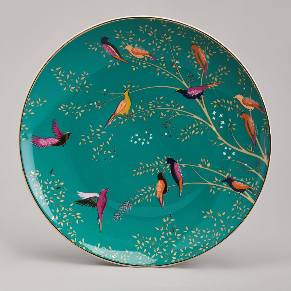 ТАРЕЛКА ЗАКУСОЧНАЯ LEFARD "GOLDEN BIRDS" 20*2 СМ (КОР=24ШТ.)