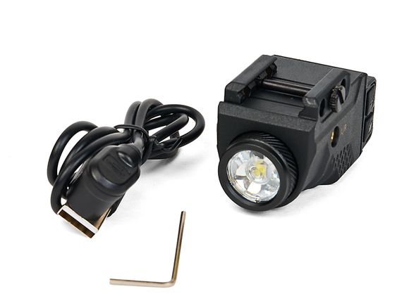 Фонарь подствольный пистолетный Skywoods Irbis Laser 480 люмен