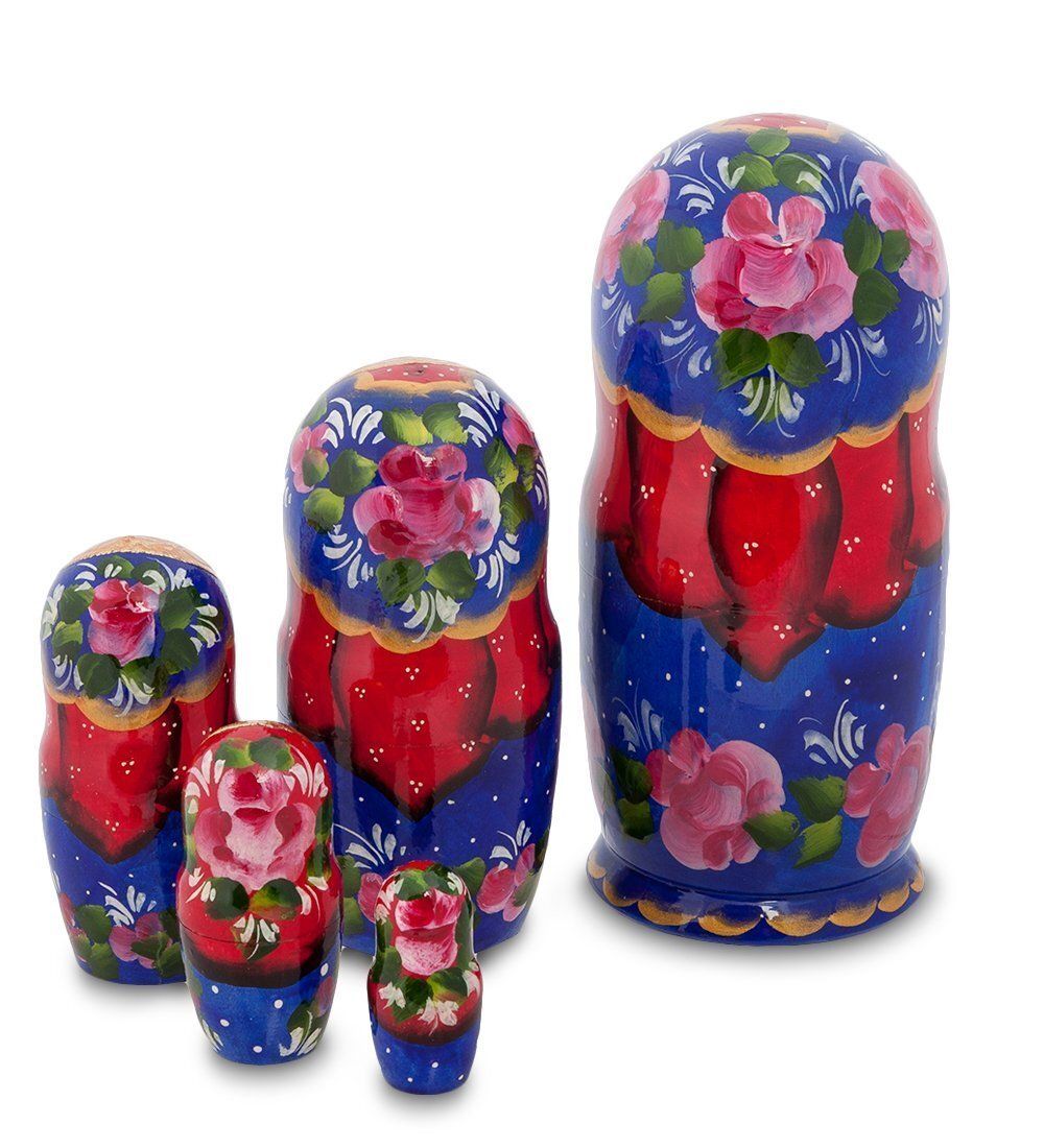 Народные промыслы МР-25/ 08 Матрешка 5м «Зима»