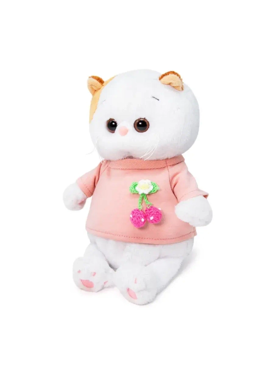 Мягкая игрушка Кошечка Ли Ли в толстовке 20 см LB-006