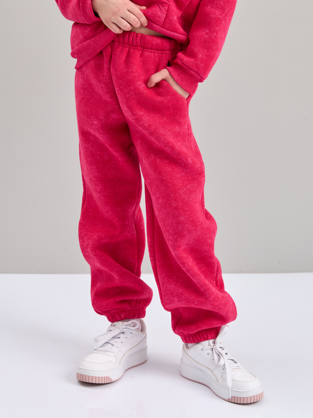 Детский костюм с брюками дКБ-71/варенка-фуксия