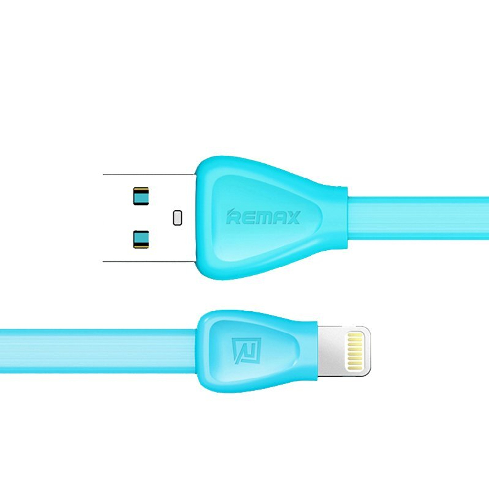 Кабель USB - Lightning Remax Martin (голубой) 1м RC-028i