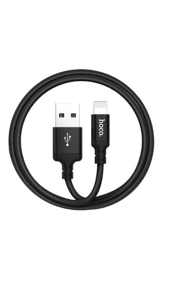 USB дата-кабель Hoco X14 Times speed Lightning (1.0 м) Черный