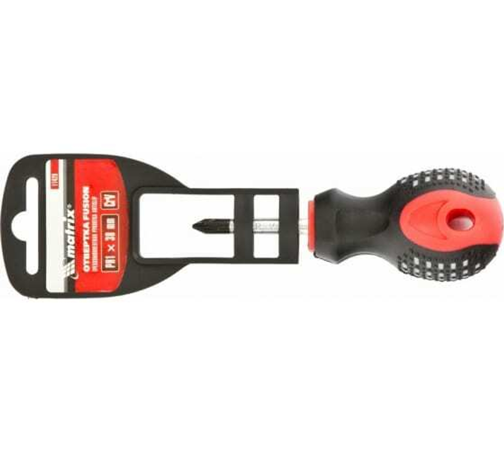 ОТВЕРТКА MATRIX FUSION, PH1Х38ММ CRV, 3-Х КОМП/РУК 11429