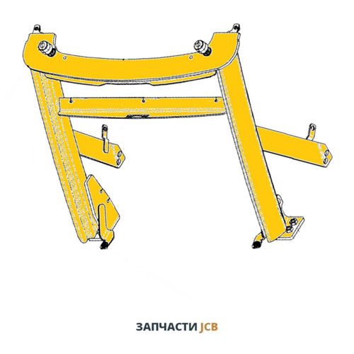 Рамка радиатора JCB 128/G7320, 128-G7320