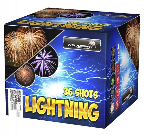 Батарея салютов LIGHTNING (36/2) MC200-36