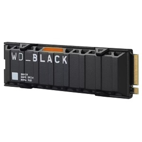 Жесткий диск SSD M.2 500Gb Western Digital WD Black SN850 Heatsink, 7000/4100MBs, TLC, 2280, PCI-E4.0x4 (WDS500G1XHE)