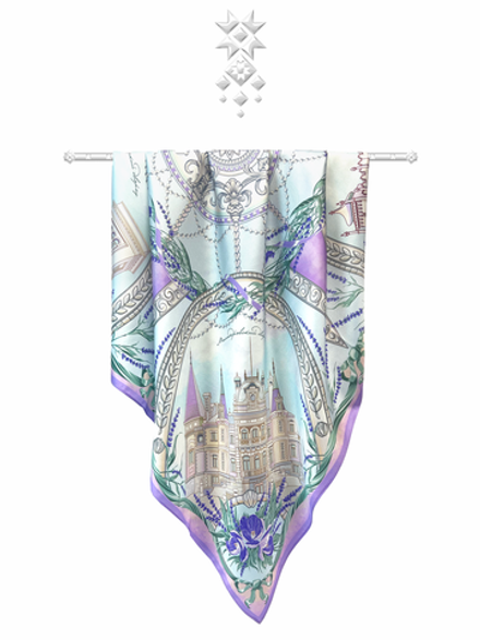 Платок «Дворцы Крыма»