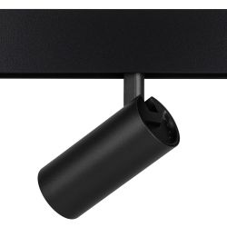 Магнитный трековый светильник ЭРА TRM20-6-10W4K-B для системы NOVA 48V 10Вт 4000К направленный свет черный
