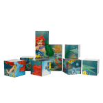 Кубики 12шт. Disney "Русалочка" (Степ пазл)